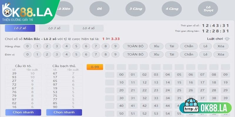 Lựa chọn số may mắn theo dữ liệu thống kê